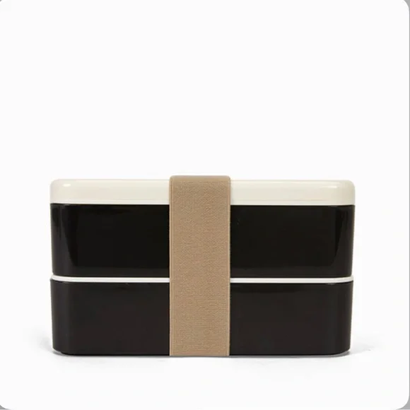 Thirty-One Bento Box - Black Colorblock - Picture 1 of 5